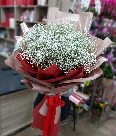 Букет цветов из: Гипсофила в Криводановке