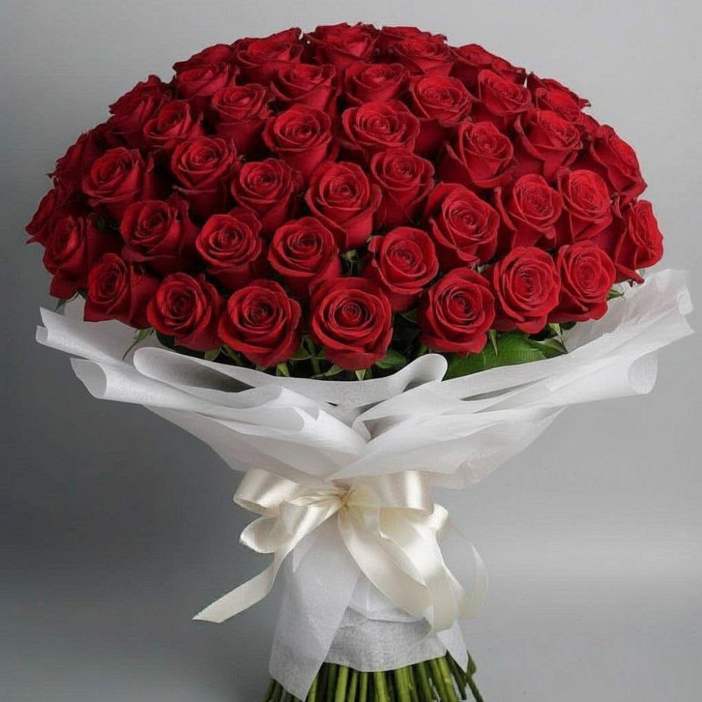 101 Красная роза Блэк Мэджик в Криводановке Букет 101 Красная роза Блэк Мэджик в Криводановке