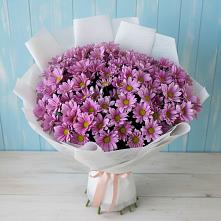 Букет сиреневая охапка #REPLACE_PRED# Криводановке Букет цветов из:  Хризантемы #REPLACE_PRED# Криводановке