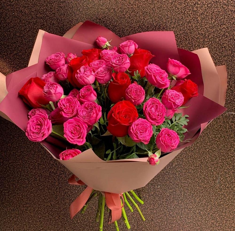 Букет В объятьях нежности в Криводановке