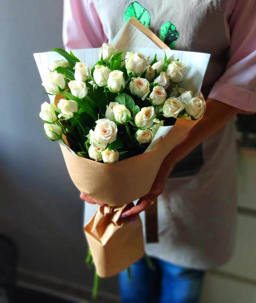 Букет цветов из: Розы в Криводановке
