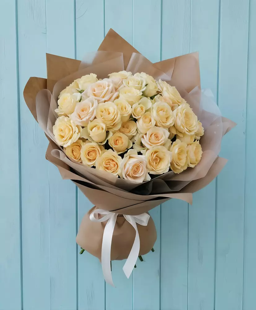 Букет Кремовое облако в Криводановке Букет Кремовое облако в Криводановке